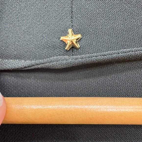 RTW Charleston Open Front Blouse Womens Olive Green Long Sleeve Flowy Top Sz XXL - Picture 8 of 8